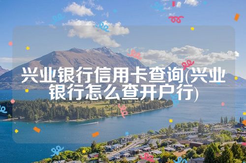 兴业银行信用卡查询(兴业银行怎么查开户行)